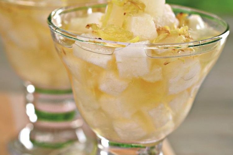 Melon in Ginger Syrup