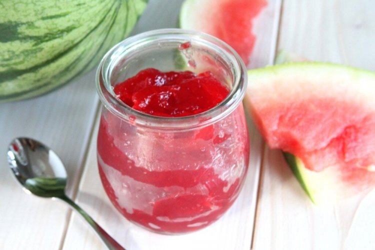 Watermelon Jam with Pectin for Winter