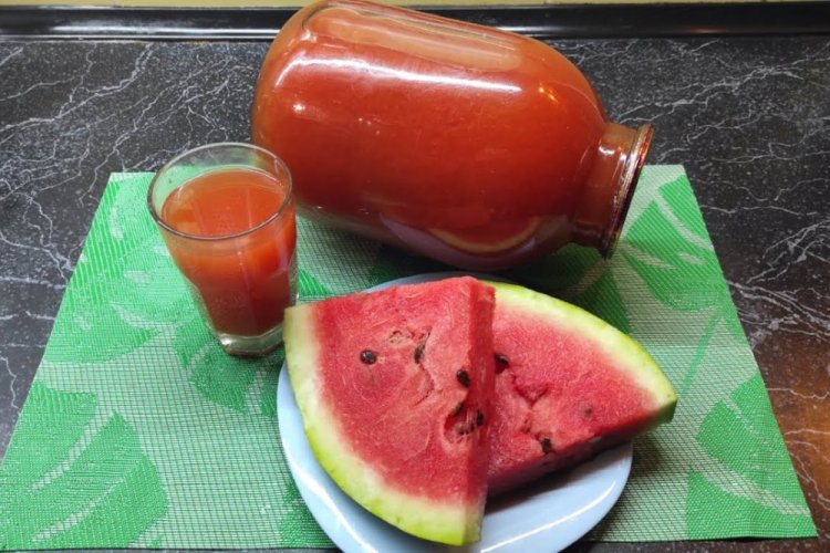 Watermelon Juice for Winter