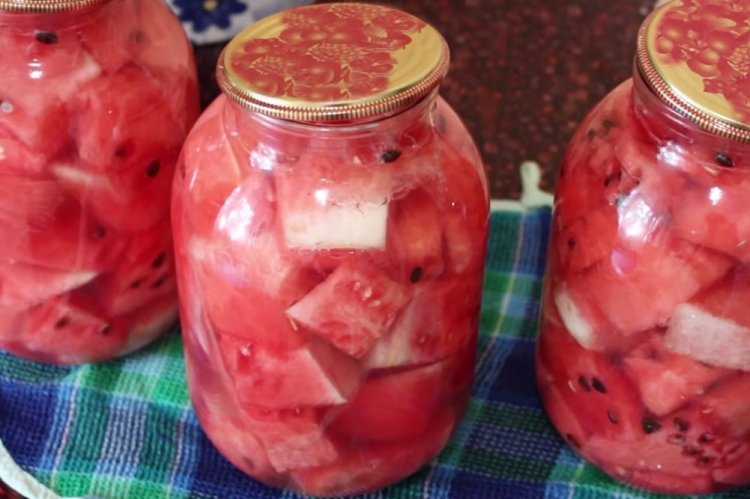 Pickled Watermelon for Winter