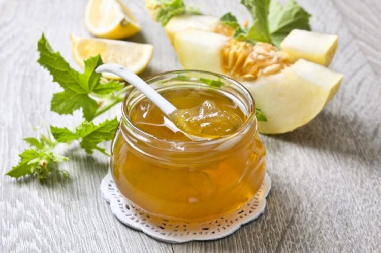 Mermelada de melón con limón