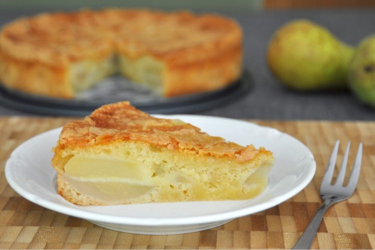 Pear and Cottage Cheese Pie