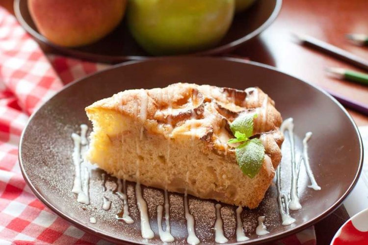 Pear Pie with Rice Flour