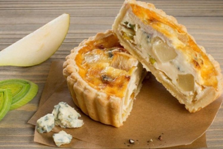 Pear and Blue Cheese Tart