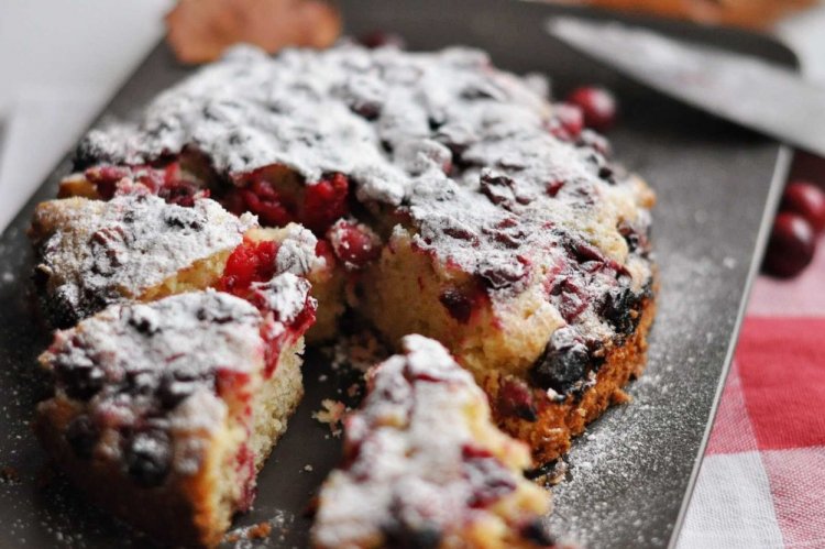 Lenten Cranberry Pie
