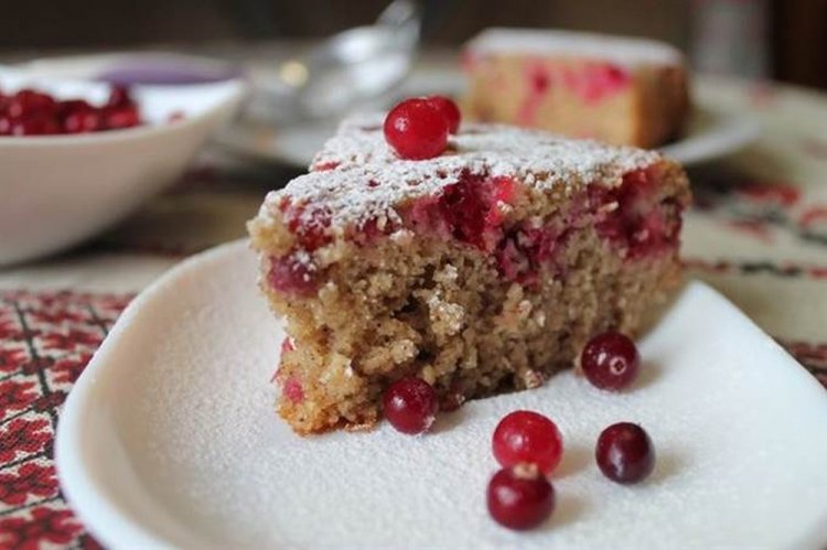 Cranberry and Cocoa Pie