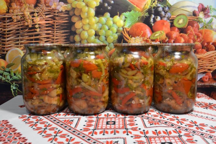Roasted Vegetable Salad for Winter