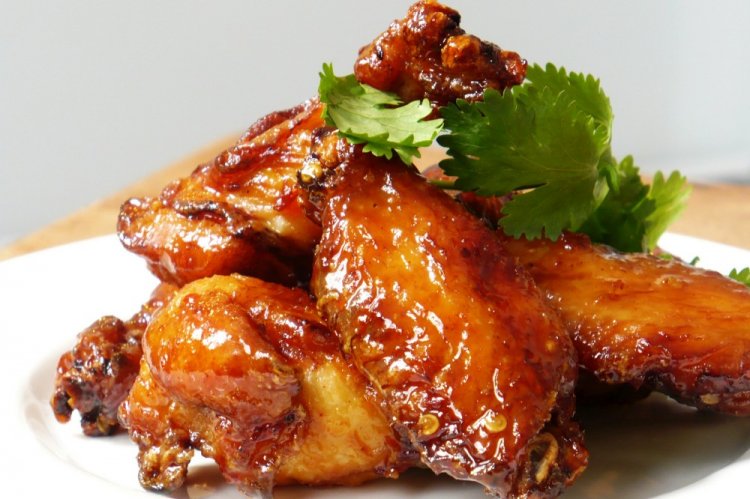 Honey-Soy Wings in a Skillet