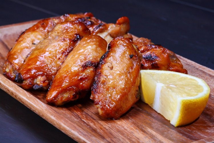 Honey-Soy Wings in the Oven