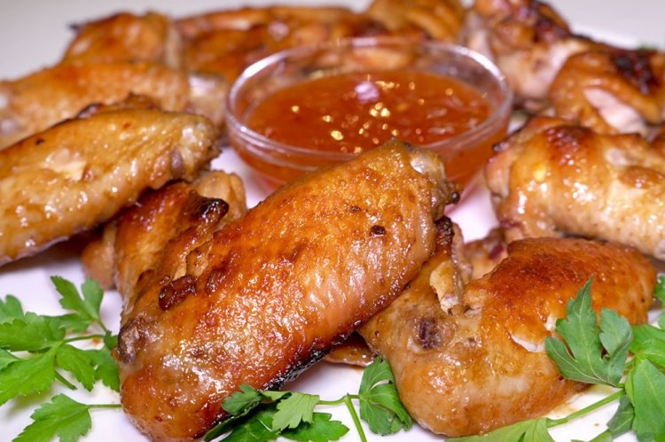Honey-Soy Wings with Curry
