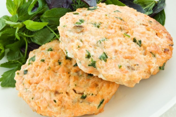 Albóndigas de salmón saludables