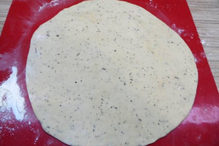 Thin Pizza Dough with Italian Herbs