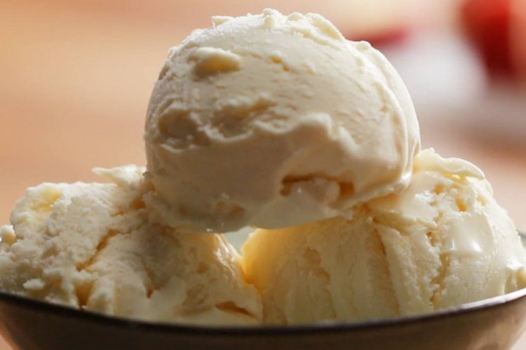 Helado de tofu