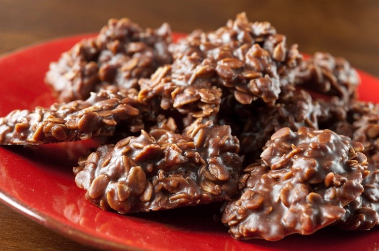 No-Bake Oatmeal Chocolate Cookies