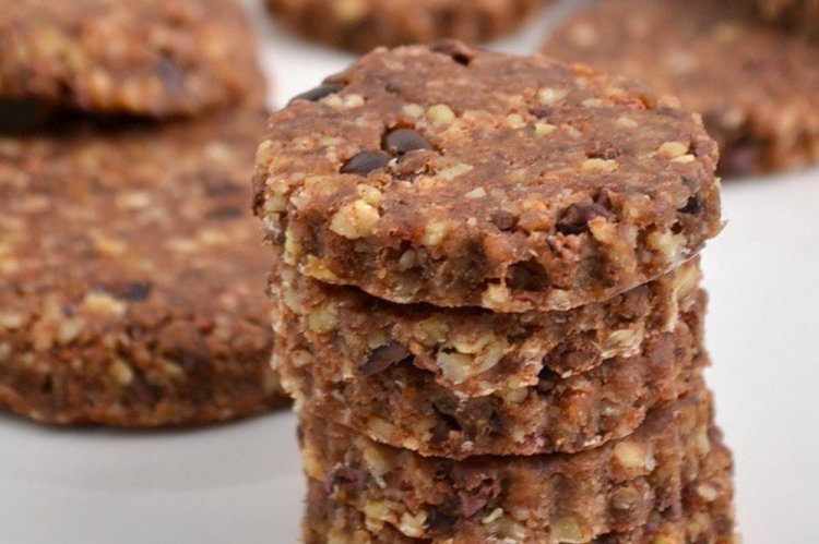 No-Bake Almond Date Cookies