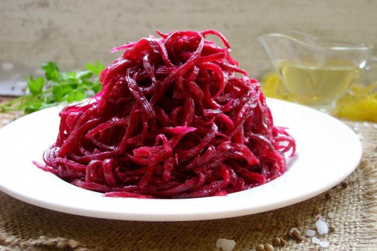 Raw Korean-Style Beets