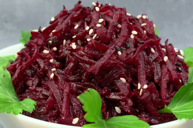Korean-Style Beets with Ginger