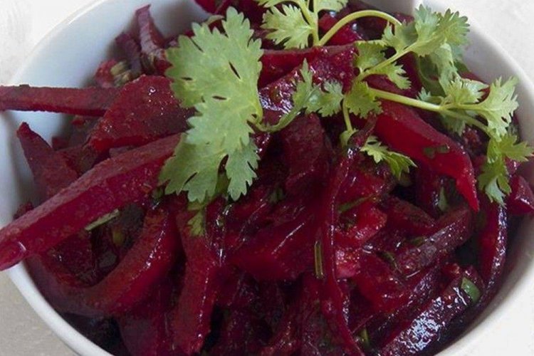 Boiled Korean-Style Beets