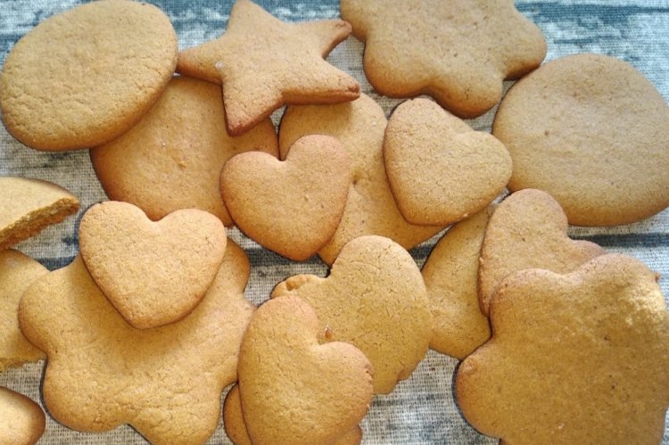 Galletas de mantequilla sin huevos