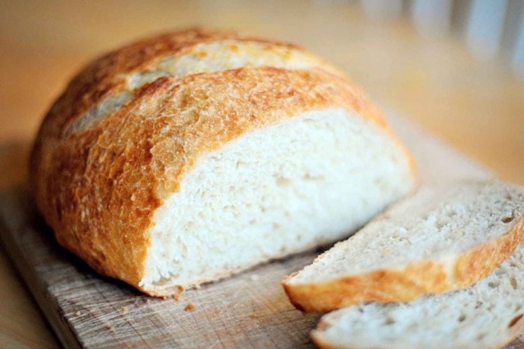 Pan con queso crema