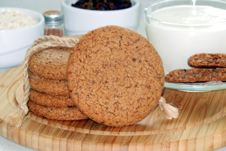 Galletas de avena sin leche