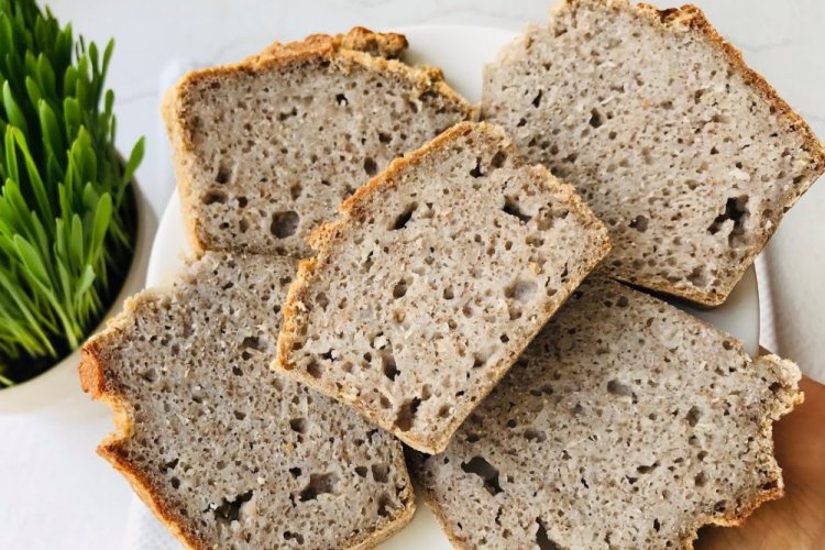 Healthy Green Buckwheat Bread