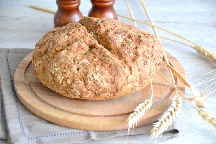 Healthy Bread in the Oven