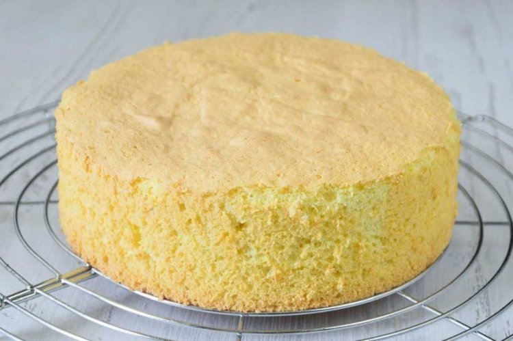 Healthy Coconut Sponge Cake