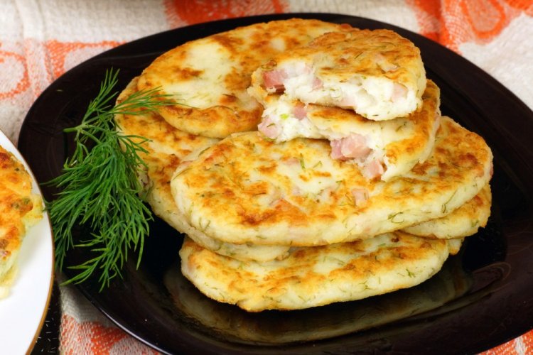 Lazy Ham and Cheese Pies