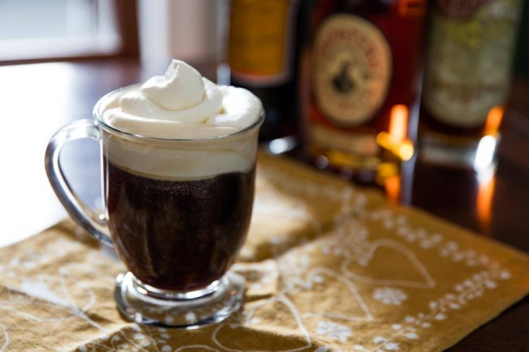 Creamy Coffee with Rum