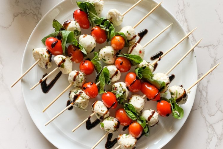 Caprese on Skewers