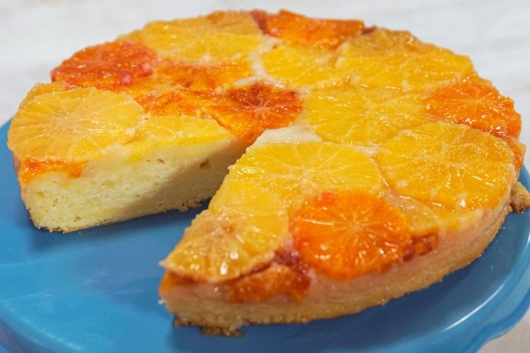 Orange Cake with Kefir