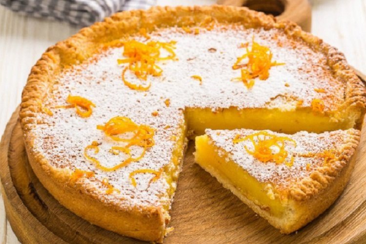 Orange Cake with Cottage Cheese