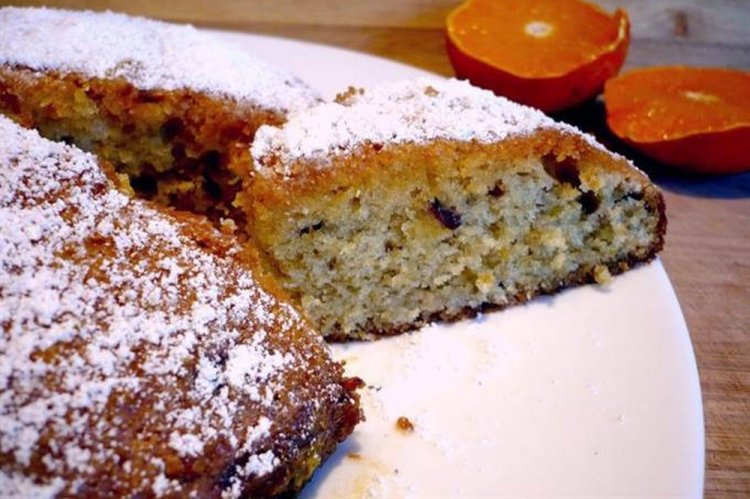 Cake with Chocolate and Orange Soak
