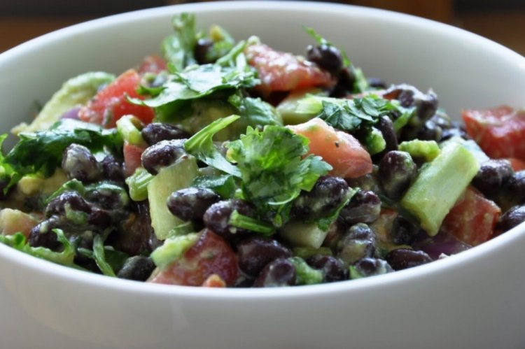 Avocado, Tuna, and Bean Salad