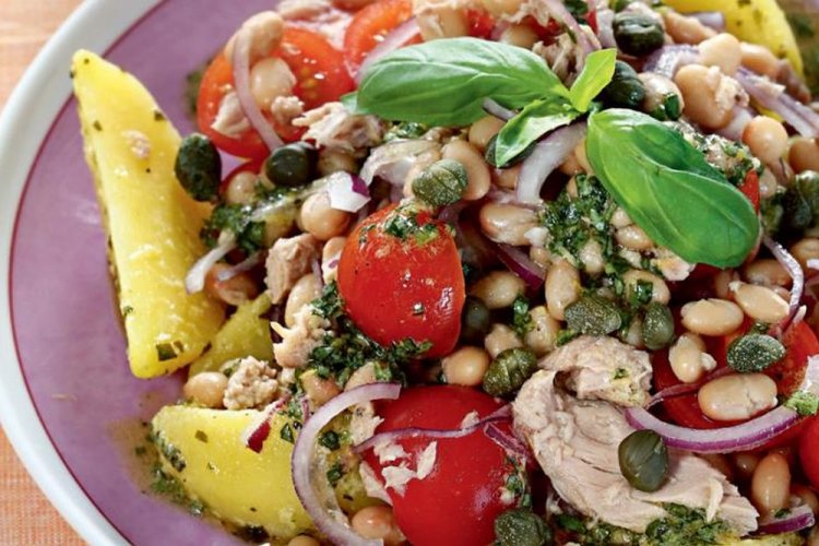 Potato, Tuna, and Bean Salad