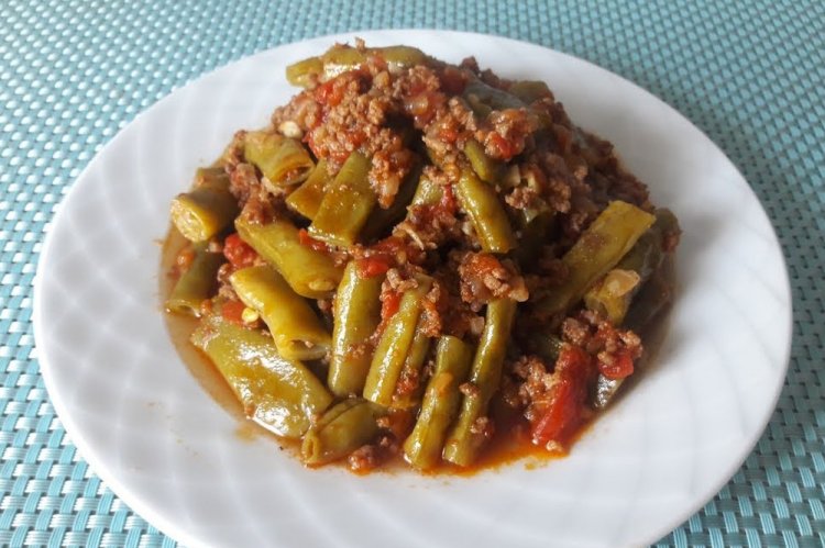 Green Beans with Minced Meat