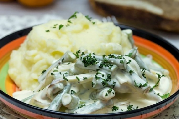 Green Beans in Cream