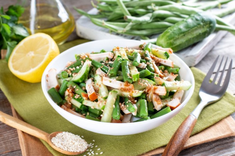 Chicken and Green Bean Salad