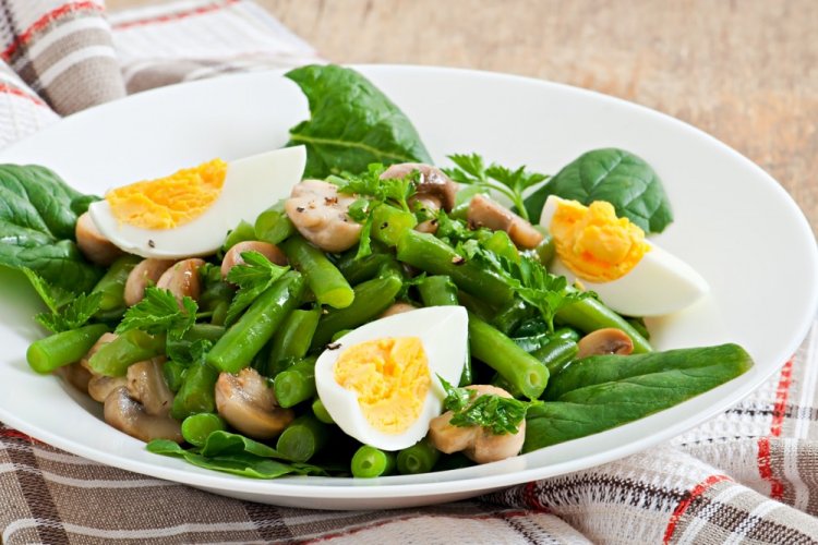 Green Bean and Egg Salad