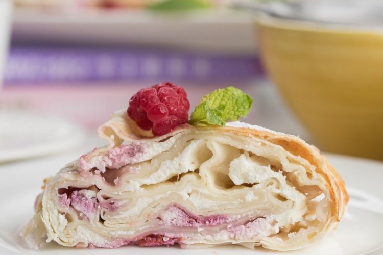 Lavash Pie with Berries