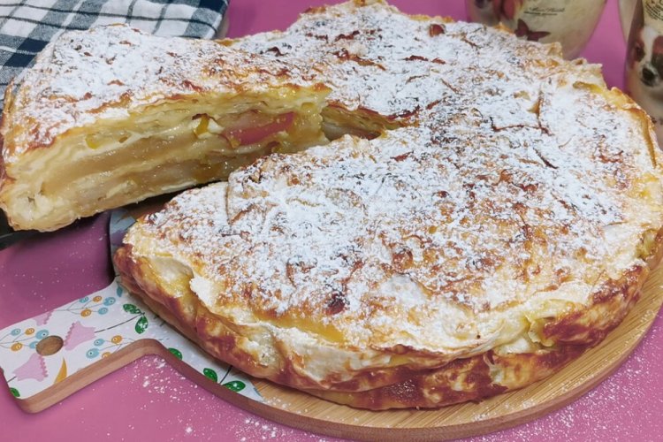 Lavash Pie with Apples