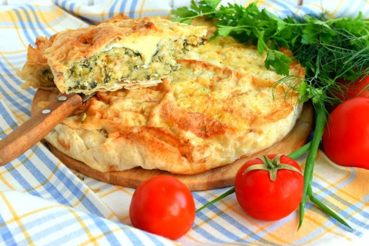 Lavash Pie with Potatoes
