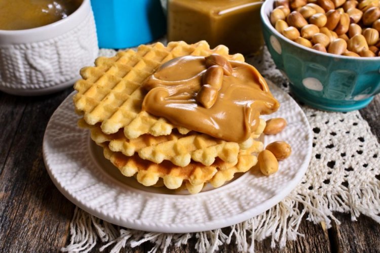 Peanut Butter Waffles