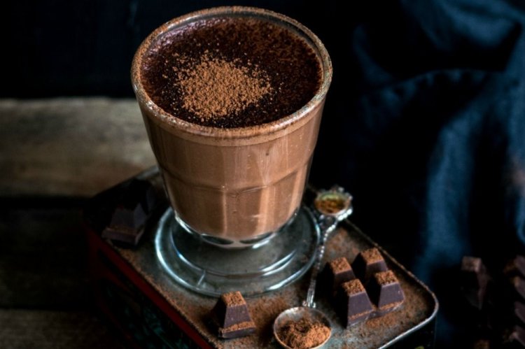 Hot Chocolate with Peanut Butter