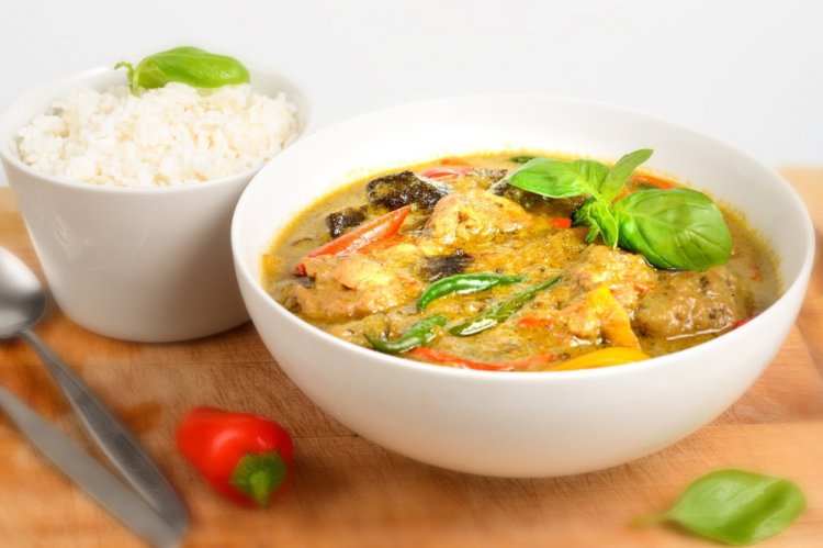 Chicken Curry with Eggplant