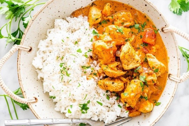Chicken Curry with Mushrooms