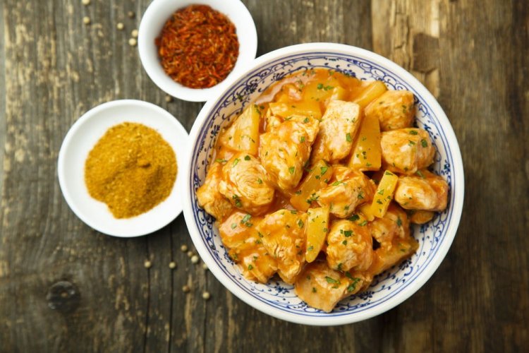 Chicken Curry with Pineapple