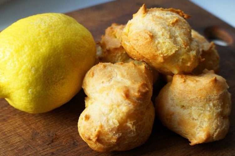 Profiteroles with Lemon Cream