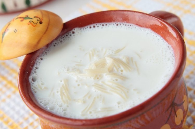 Milk Soup with Vermicelli